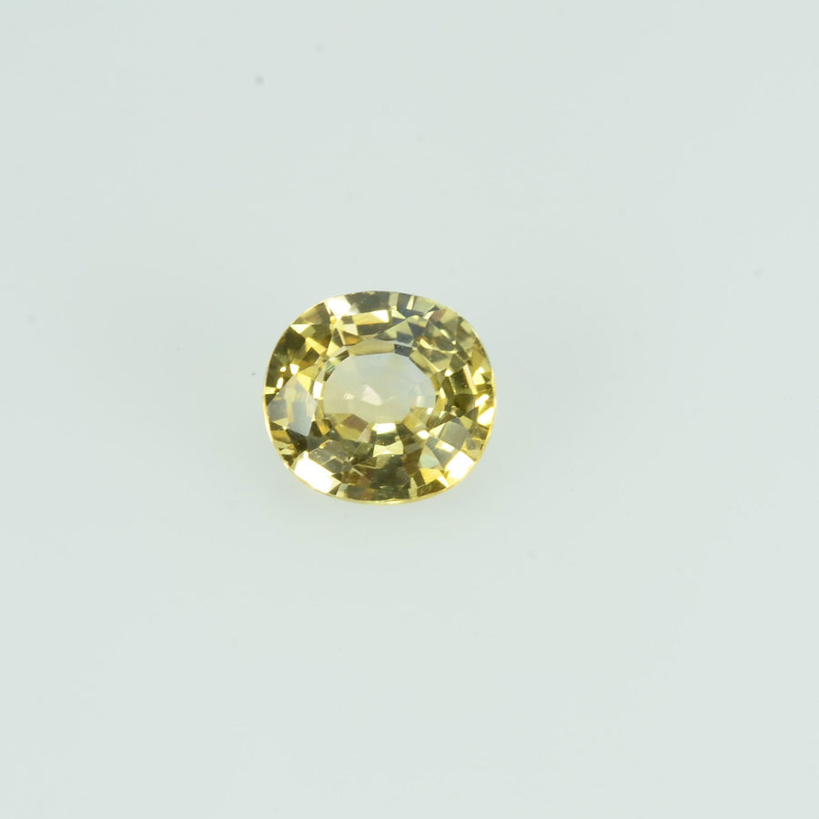 0.44 cts Natural Yellow Sapphire Loose Gemstone Round Cut - Thai Gems Export Ltd.