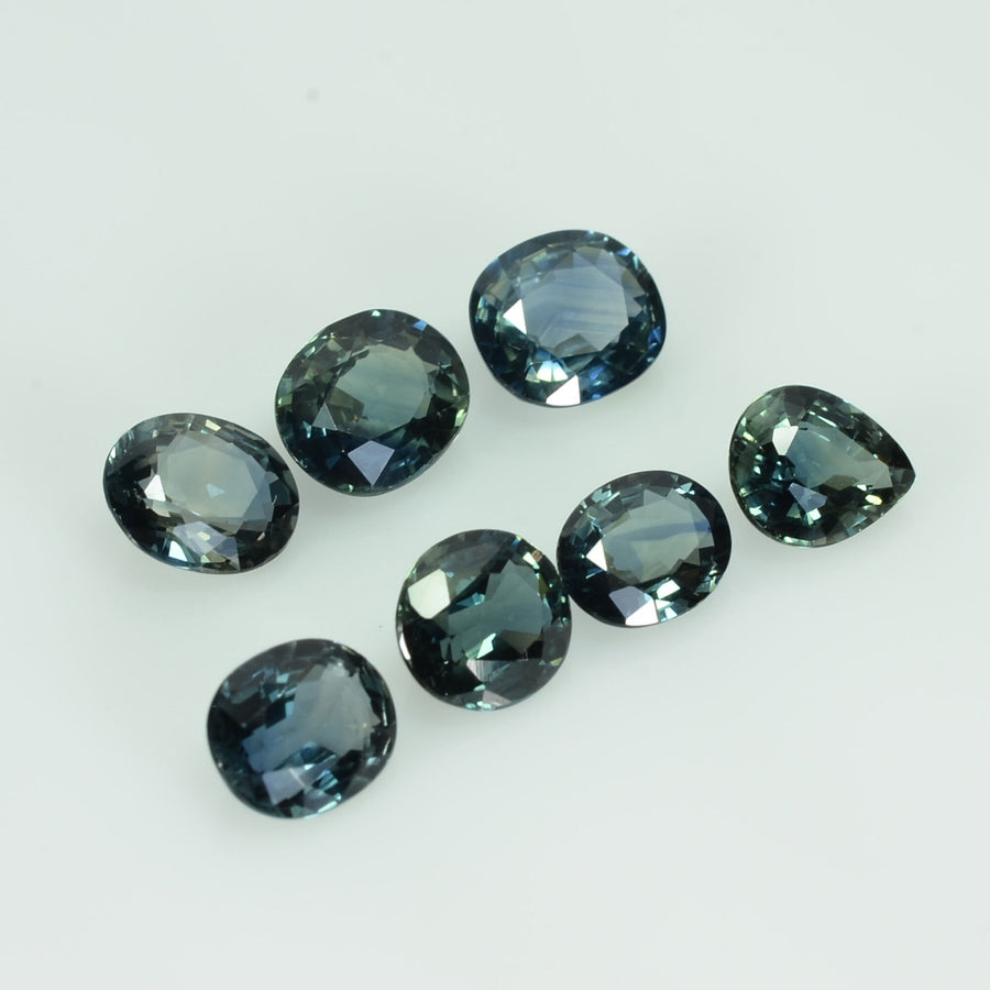 6x5 Natural Calibrated Blue Sapphire Loose Gemstone Oval Cut