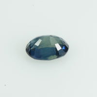 0.67 cts Natural Teal Blue Sapphire Loose Gemstone Oval Cut