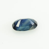 0.82 cts Natural Teal Blue Sapphire Loose Gemstone Oval Cut
