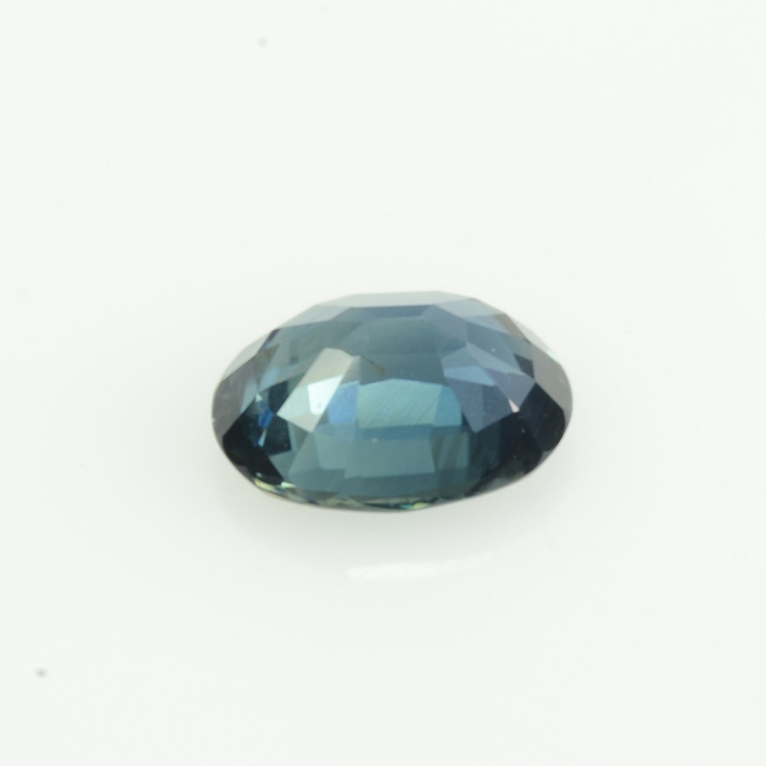 0.78 cts Natural Teal Blue Sapphire Loose Gemstone Oval Cut