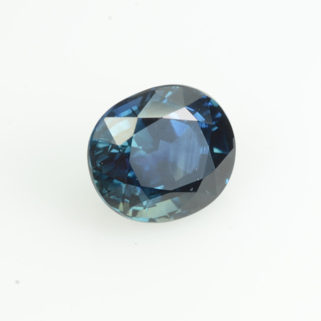 1.19 cts Natural Teal Blue Sapphire Loose Gemstone Oval Cut