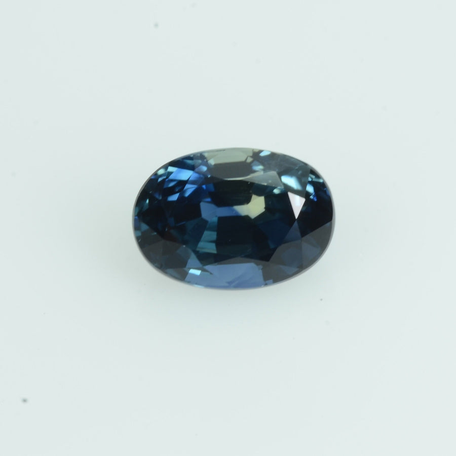 0.74 cts Natural Blue Green Teal Sapphire Loose Gemstone Oval Cut