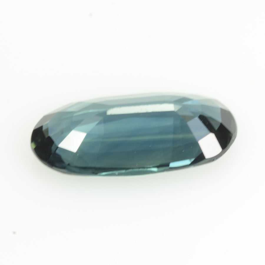 1.41 cts Natural Teal Blue Sapphire Loose Gemstone Oval Cut - Thai Gems Export Ltd.
