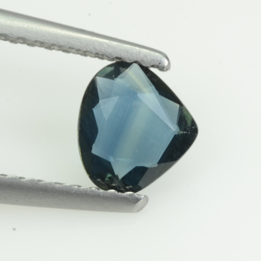 0.56 cts Natural Teal Blue Sapphire Loose Gemstone Pear Cut