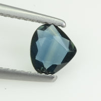 0.56 cts Natural Teal Blue Sapphire Loose Gemstone Pear Cut