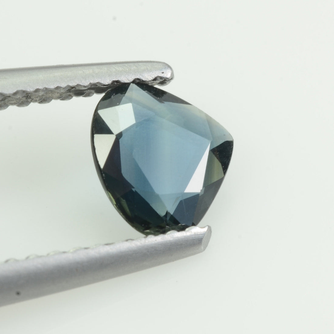 0.56 cts Natural Teal Blue Sapphire Loose Gemstone Pear Cut