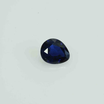 0.41 cts Natural Blue Sapphire Loose Gemstone Pear Cut