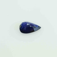 0.56 cts Natural Blue Sapphire Loose Gemstone Pear Cut