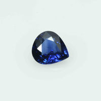 0.84 cts Natural Blue Sapphire Loose Gemstone Pear Cut