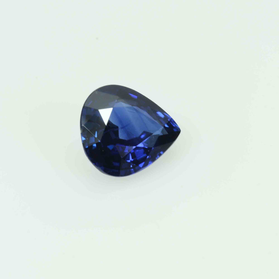 0.84 cts Natural Blue Sapphire Loose Gemstone Pear Cut