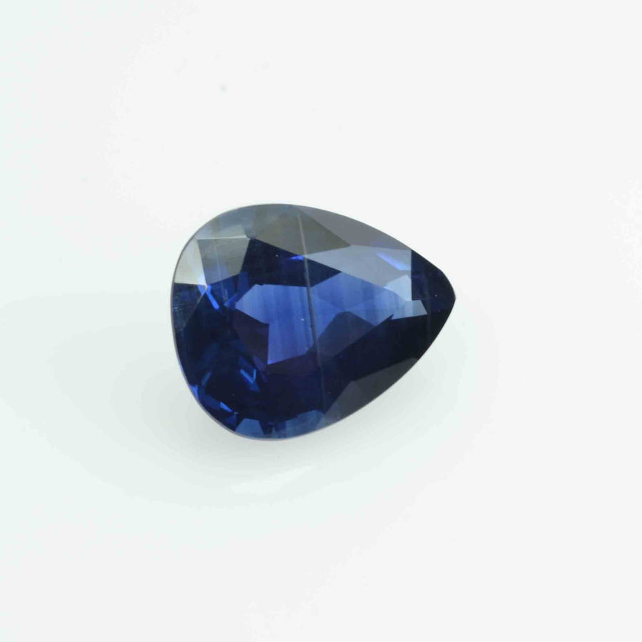 1.50 cts Natural Blue Sapphire Loose Gemstone Pear Cut
