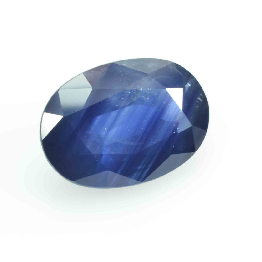 3.43 cts Natural Blue Sapphire Loose Gemstone Oval Cut