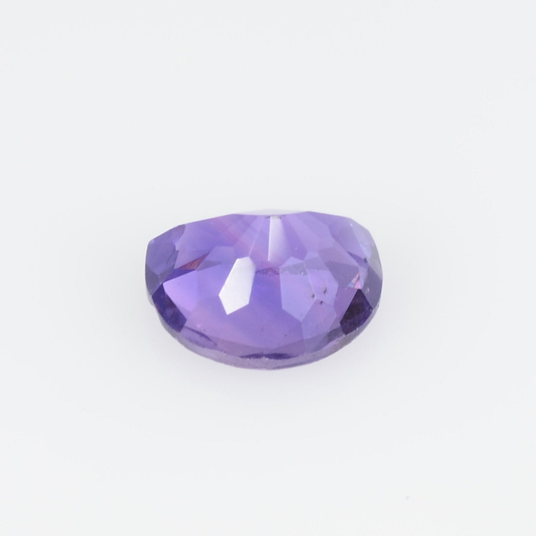 0.64 Cts Natural Lavender Sapphire Loose Gemstone Fancy Half Moon Cut - Thai Gems Export Ltd.