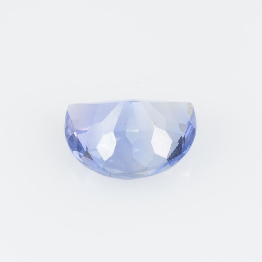 0.78 Cts Natural Blue  Sapphire Loose Gemstone Fancy Half Moon Cut - Thai Gems Export Ltd.