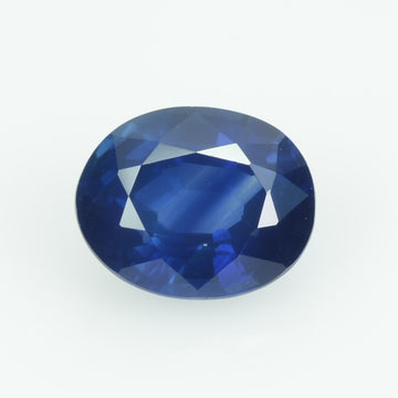 1.39 Cts Natural Blue Sapphire Loose Gemstone Oval Cut
