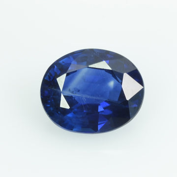 1.33 Cts Natural Blue Sapphire Loose Gemstone Oval Cut