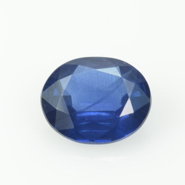 1.24 Cts Natural Blue Sapphire Loose Gemstone Oval Cut