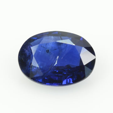 1.82 Cts Natural Blue Sapphire Loose Gemstone Oval Cut