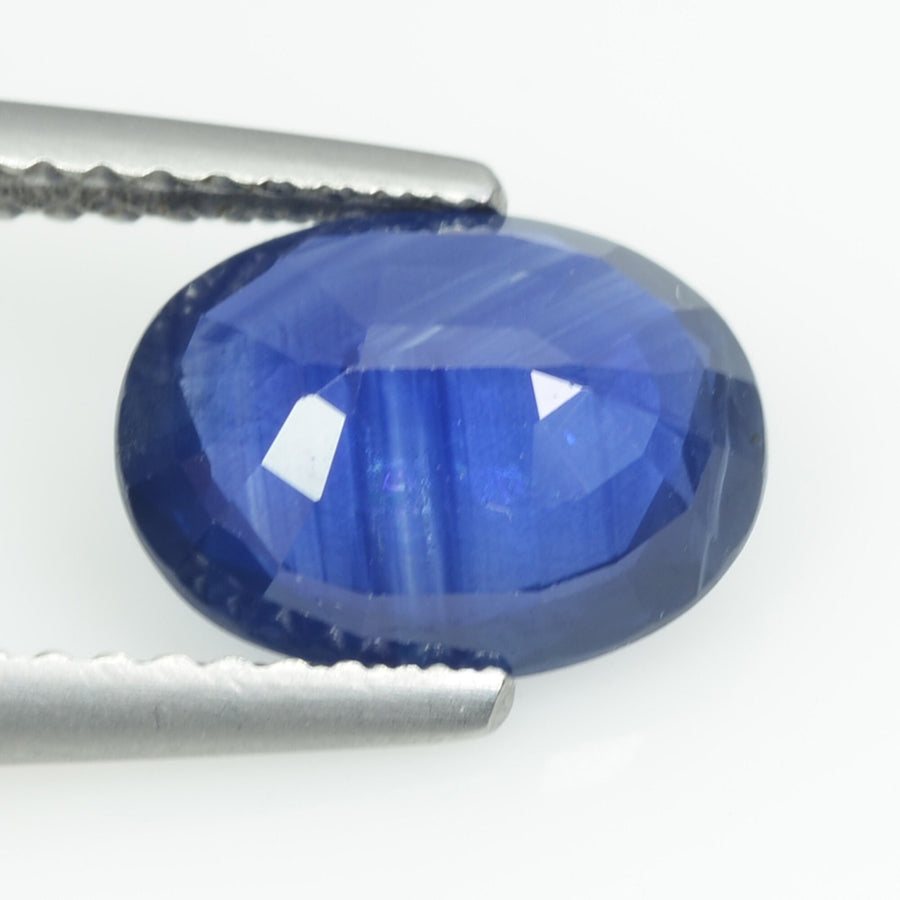 2.21 Cts Natural Blue Sapphire Loose Gemstone Oval Cut