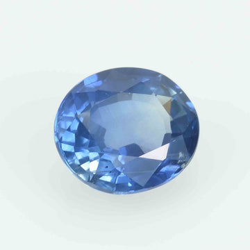 1.30 Cts Natural Blue Sapphire Loose Gemstone Oval Cut