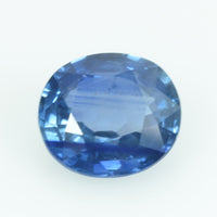 1.68 Cts Natural Blue Sapphire Loose Gemstone Oval Cut