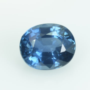 1.53 Cts Natural Blue Sapphire Loose Gemstone Oval Cut
