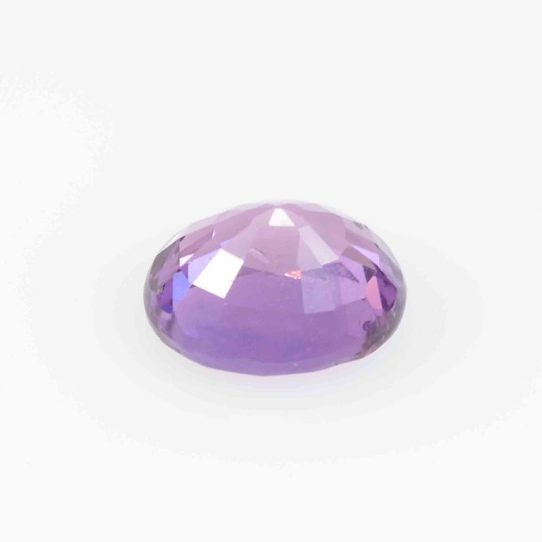 0.84 cts Natural Purple Sapphire Loose Gemstone Oval Cut