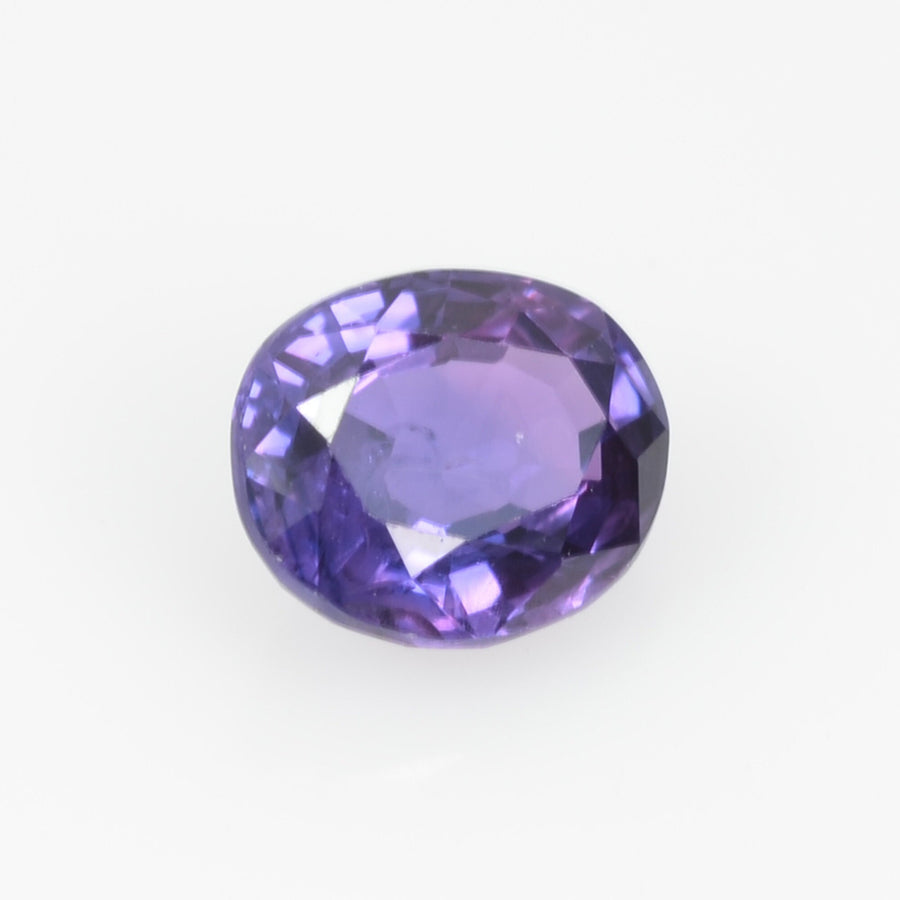0.93 cts Natural Purple Sapphire Loose Gemstone Oval Cut