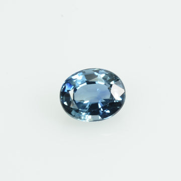0.63 Cts Natural Blue Sapphire Loose Gemstone Oval Cut