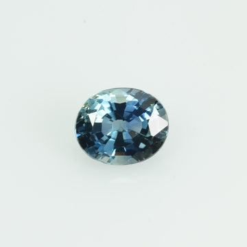 0.64 Cts Natural Blue Sapphire Loose Gemstone Oval Cut