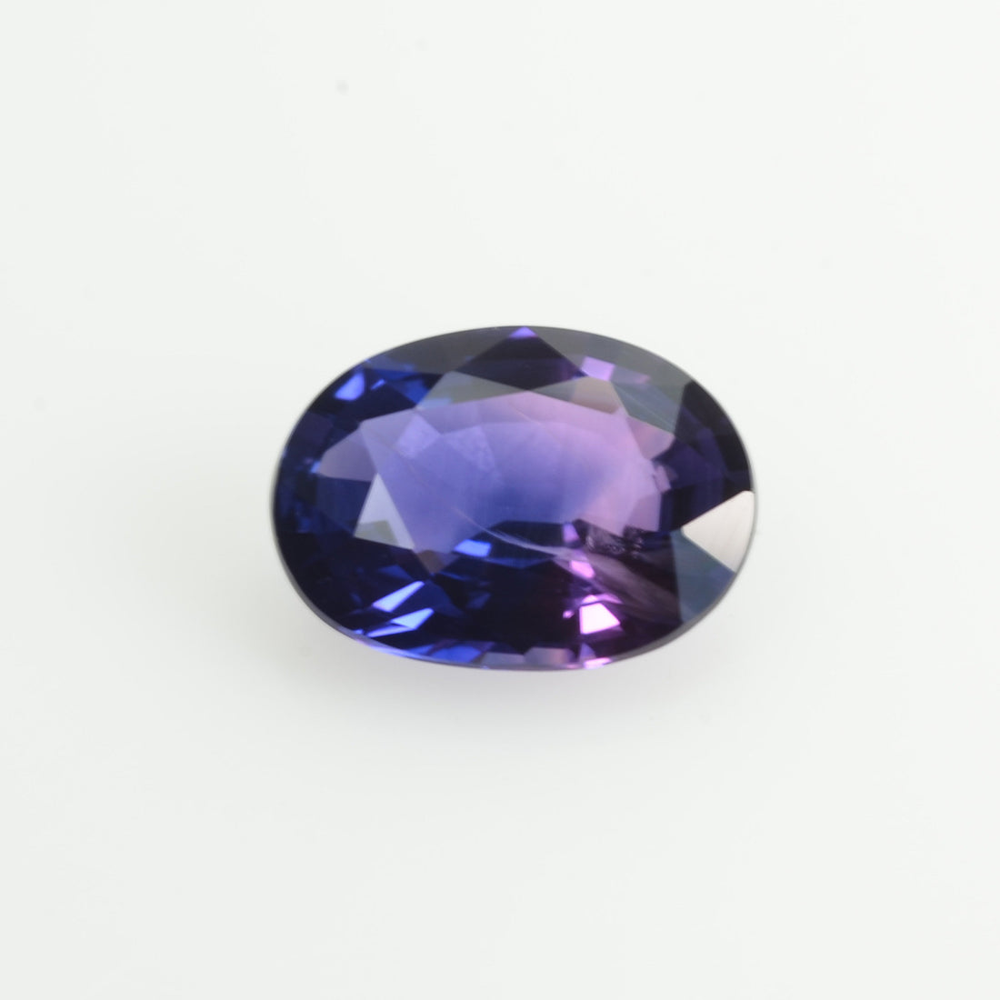1.12 cts Natural Fancy Bi-Color Sapphire Loose Gemstone oval Cut - Thai Gems Export Ltd.