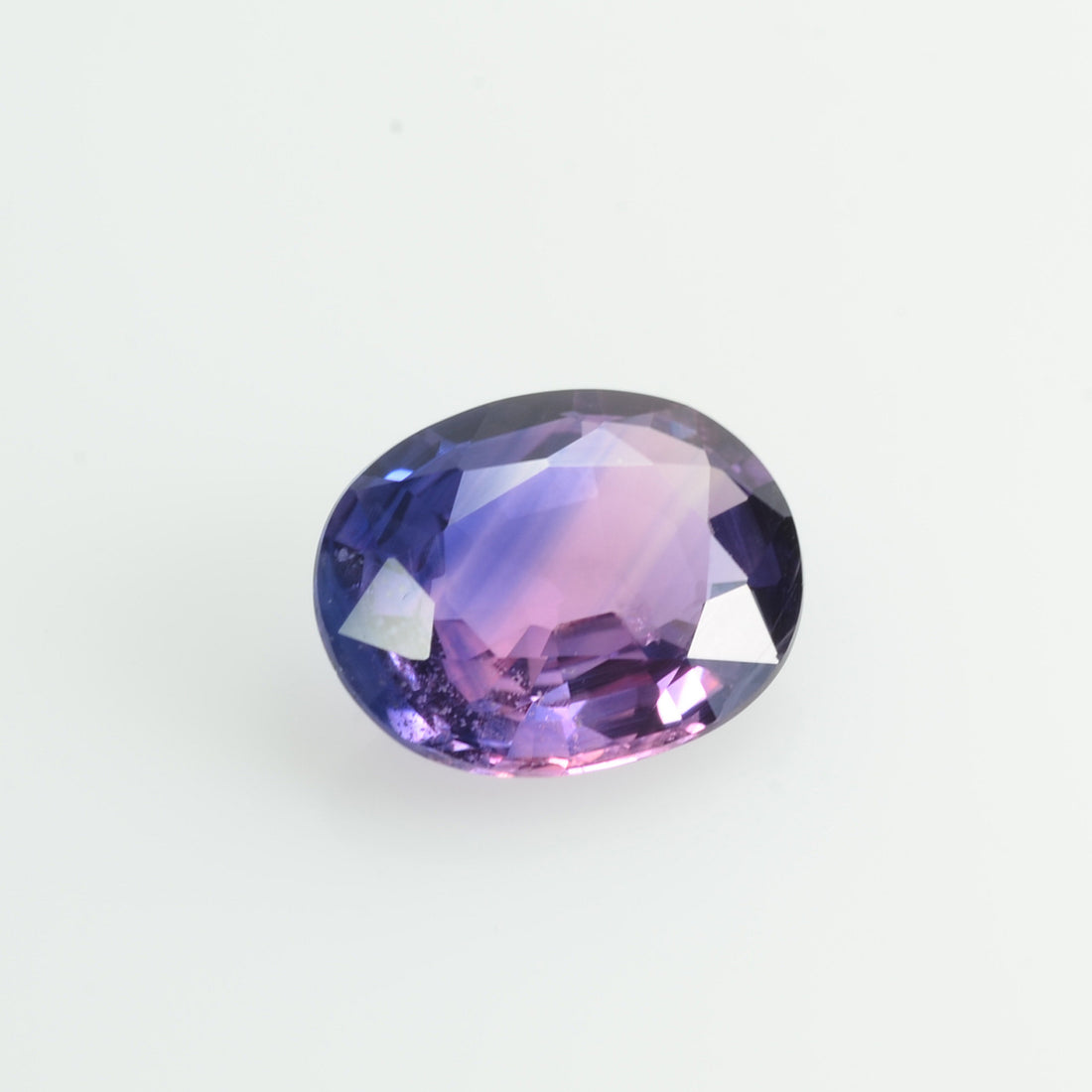 1.23 cts Natural Fancy Bi-Color Sapphire Loose Gemstone Oval Cut - Thai Gems Export Ltd.