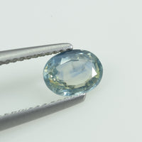 0.94 cts Natural Bi-color Sapphire Loose Gemstone Oval Cut - Thai Gems Export Ltd.