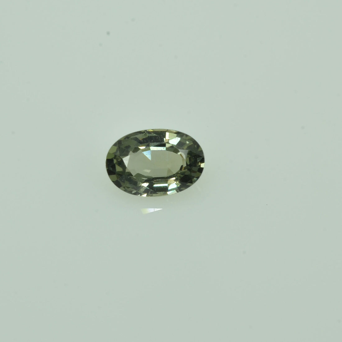 0.64 cts Natural Yellow Ash Sapphire Loose Gemstone Oval Cut