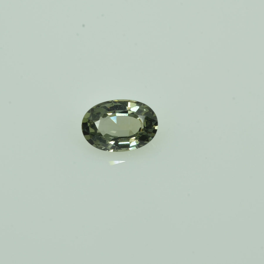 0.64 cts Natural Yellow Ash Sapphire Loose Gemstone Oval Cut