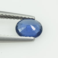 0.77 cts Natural Blue Sapphire Loose Gemstone Oval Cut