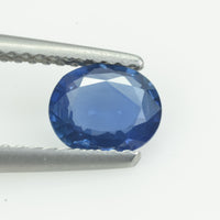0.88 Cts Natural Blue Sapphire Loose Gemstone Oval Cut
