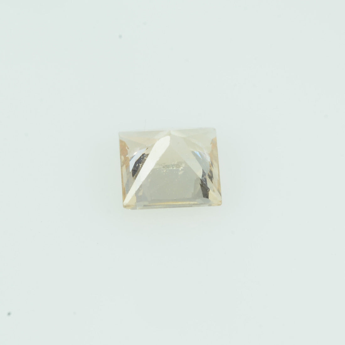 0.46 Cts Natural Yellow Sapphire Loose Gemstone Princess Cut