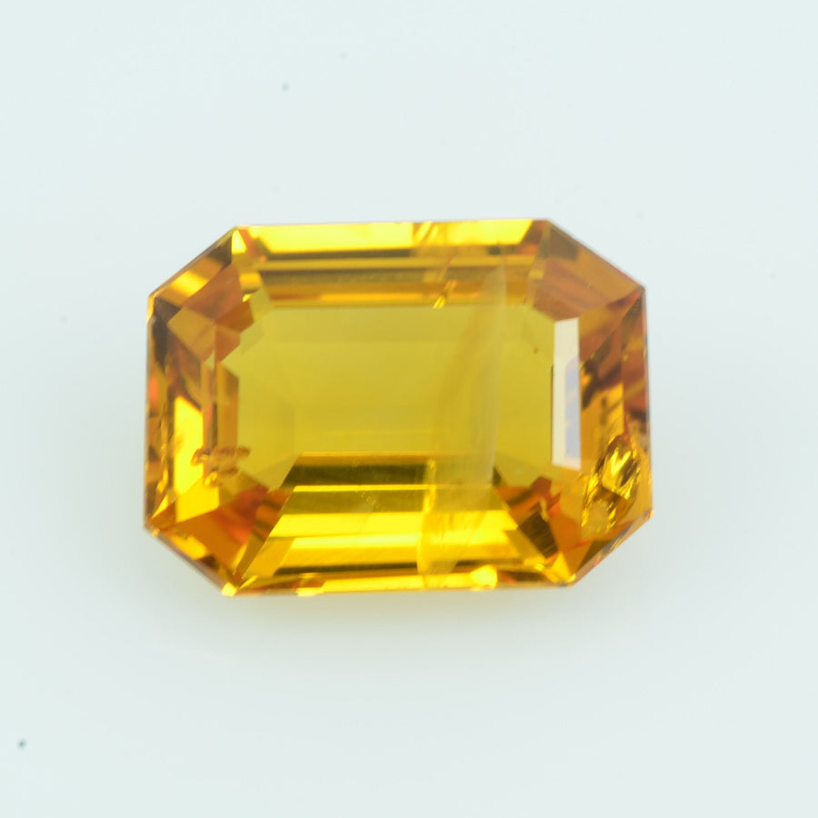 1.63 cts Natural Yellow Sapphire Loose Gemstone Octagon Cut