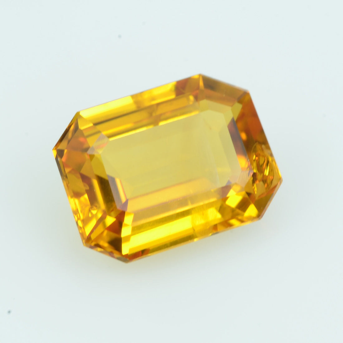 1.63 cts Natural Yellow Sapphire Loose Gemstone Octagon Cut