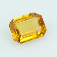 1.63 cts Natural Yellow Sapphire Loose Gemstone Octagon Cut