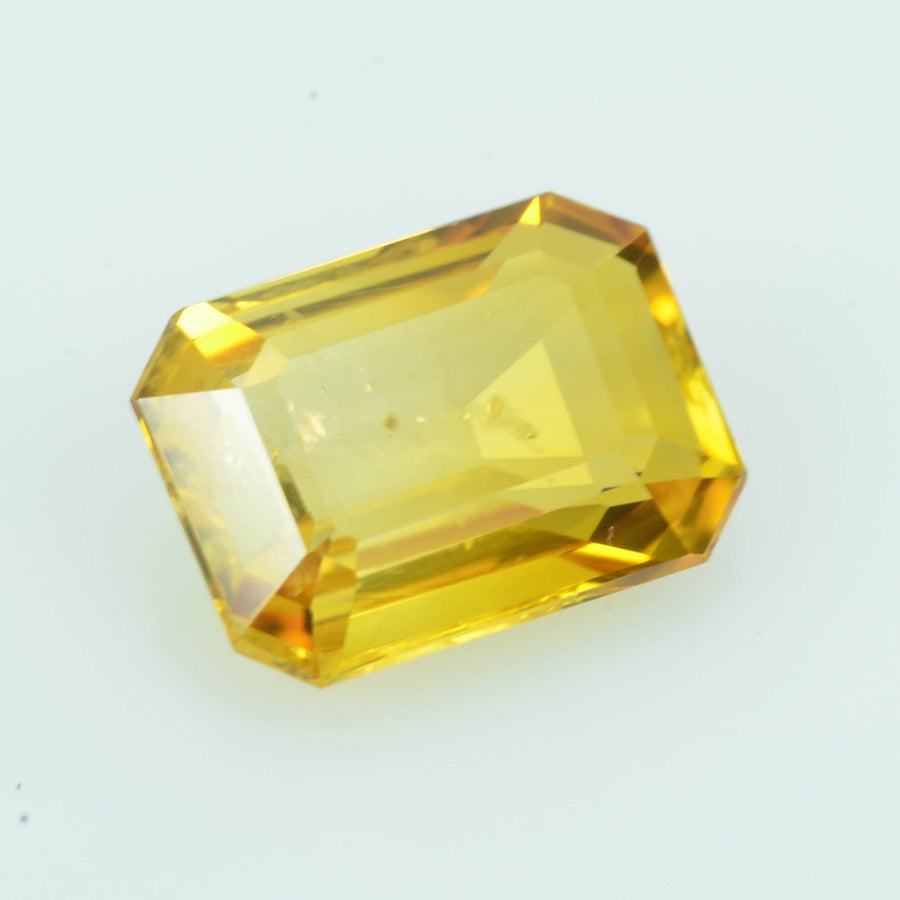 1.79 cts Natural Yellow Sapphire Loose Gemstone Octagon Cut