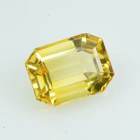 1.85 cts Natural Yellow Sapphire Loose Gemstone Octagon Cut