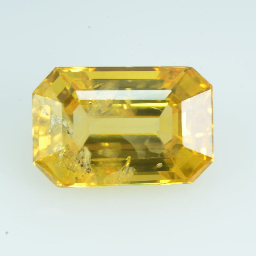 2.41 cts Natural Yellow Sapphire Loose Gemstone Octagon Cut