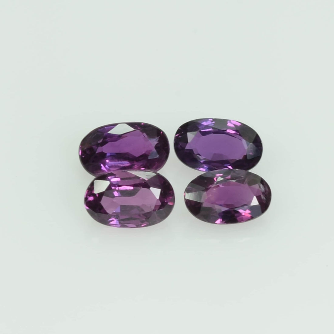 5x3 mm Natural Thai Ruby Loose Gemstone Oval Cut