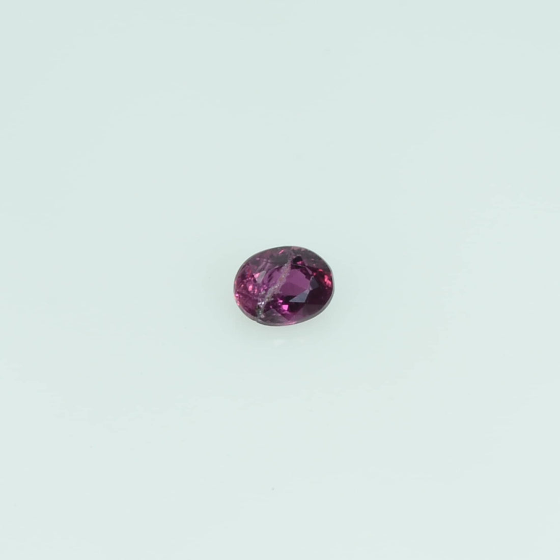 0.14 cts Natural Thai Ruby Loose Gemstone Oval Cut