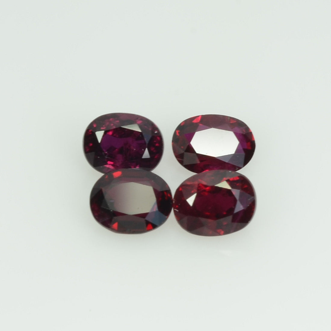 4.5x3.5 Natural Thai Ruby Loose Gemstone Oval Cut - Thai Gems Export Ltd.