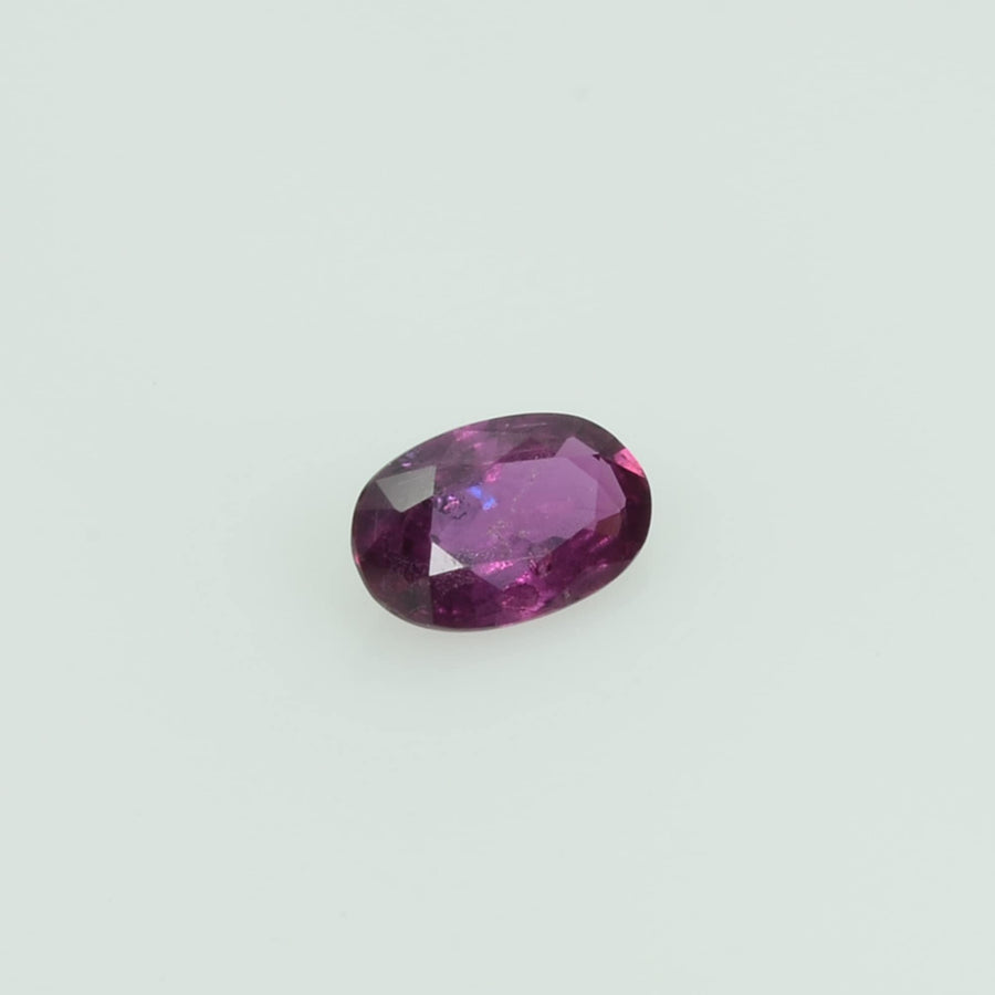 0.27 Cts Natural Thai Ruby Loose Gemstone Oval Cut