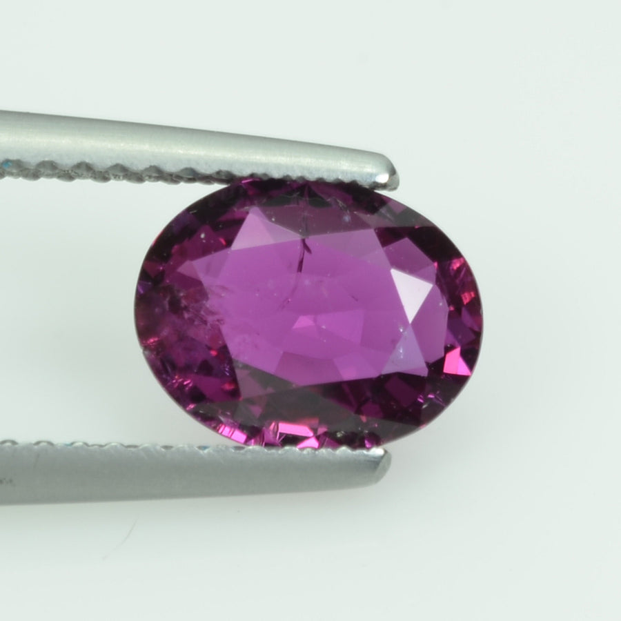 1.55 Cts Natural Thai Ruby Loose Gemstone Oval Cut